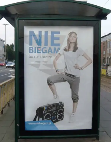 Kampania promocyjna - przykład billboardu reklamowego kampanii teaserowej marki Stoperan.