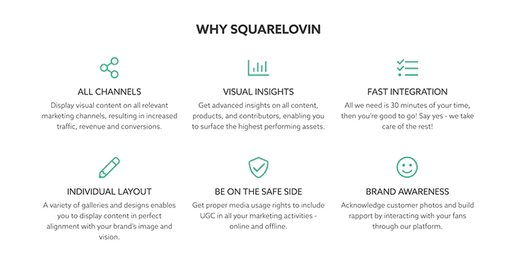 Analiza social media - narzędzia - grafika przedstawiająca Squarelovin